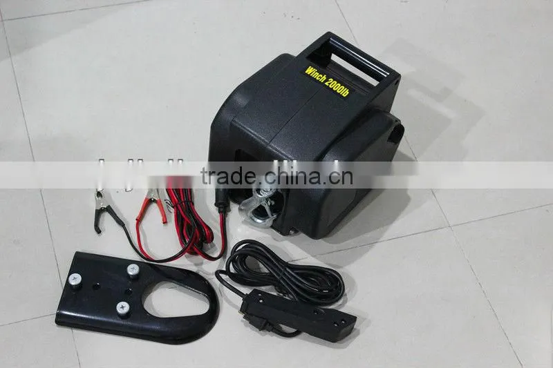 Yacht Winch,Boat winch,Barge winch 12V 2000lb 3000lb 3500lb 5000lb ELECTRIC WINCH