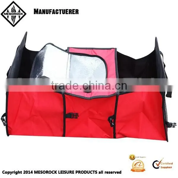 Folding Storage Container Cooler Bag Premium Car Trunk Organizer