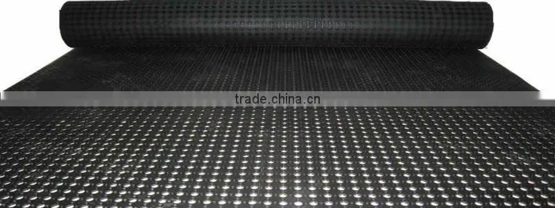 black cow stable matting