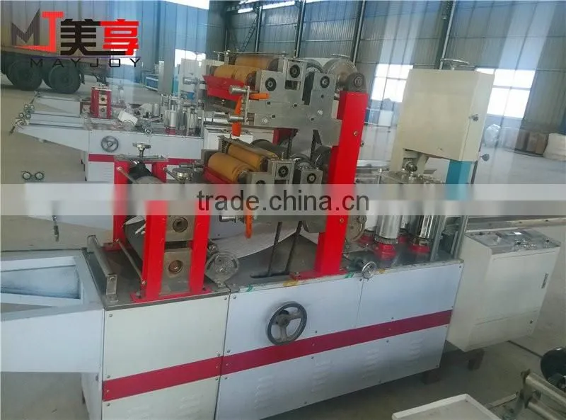 Full Automatic High Speed Electric Tissue Paper Napkin Machine Price For Sale