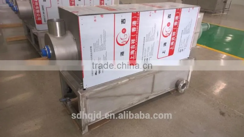 Tsurumi technology SS Volute oil sludge dewatering and treatment machine