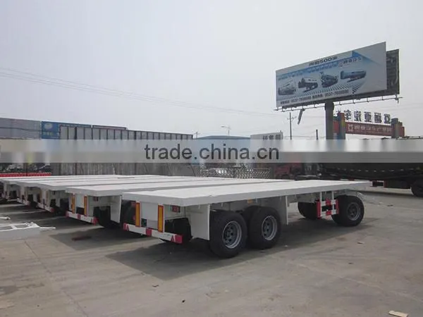2 axles full dolly trailer