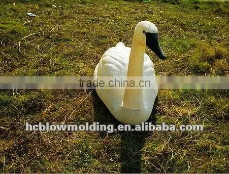 OEM Blow Molding Plastic HDPE Snow Goose Decoys Snow geese handicraft