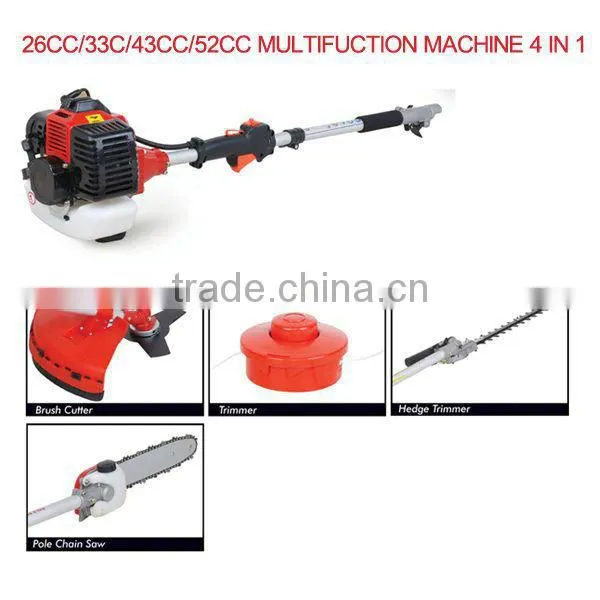 easy operation 2stroke 4in1 multi-purpose machine