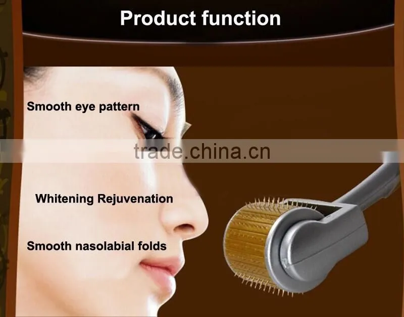2017 Derma Pen Needles Derma Roller 192 Needles Roller Microneedle Titanium dermaroller factory price