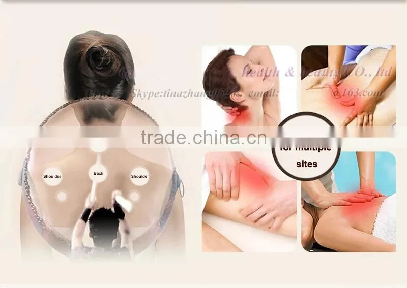 2017 Neck waist leg and shoulder massage pillow Blood Circulation factory price