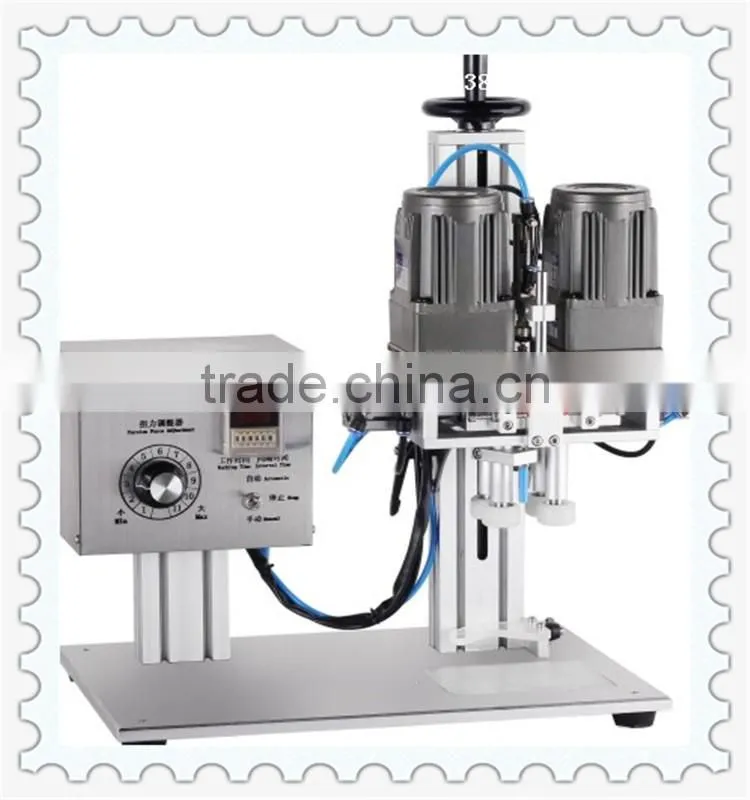 Handheld pneumatic capping machine