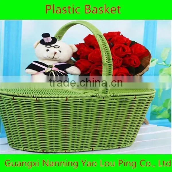 Wholesale New Product Cornhusk Weaving Tassel Straw Beach Basket Bag