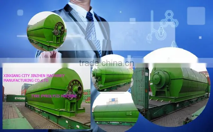 High Quality Scrap Rubber Pyrolysis Plant/machine/equipment
