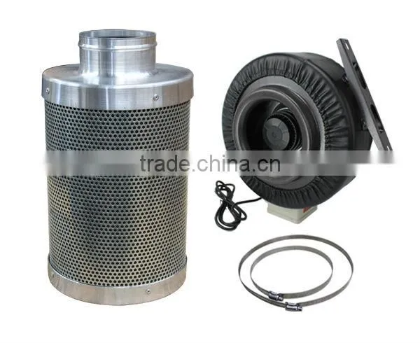 6" Carbon filter carbon Hepa air filters ventilation kit air carbon filter