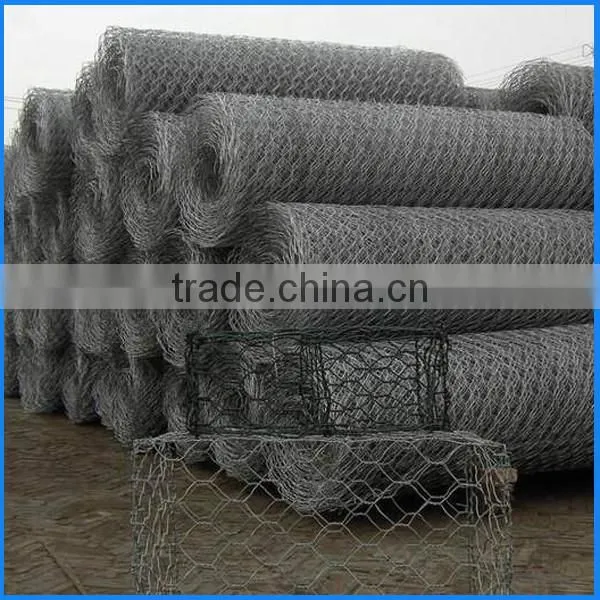 Gabion Box 2x1x1 / Welded Gabion/Hexagonal Wire Mesh For Protection