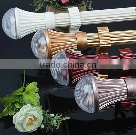 aluminum bar for window and door curtain rod