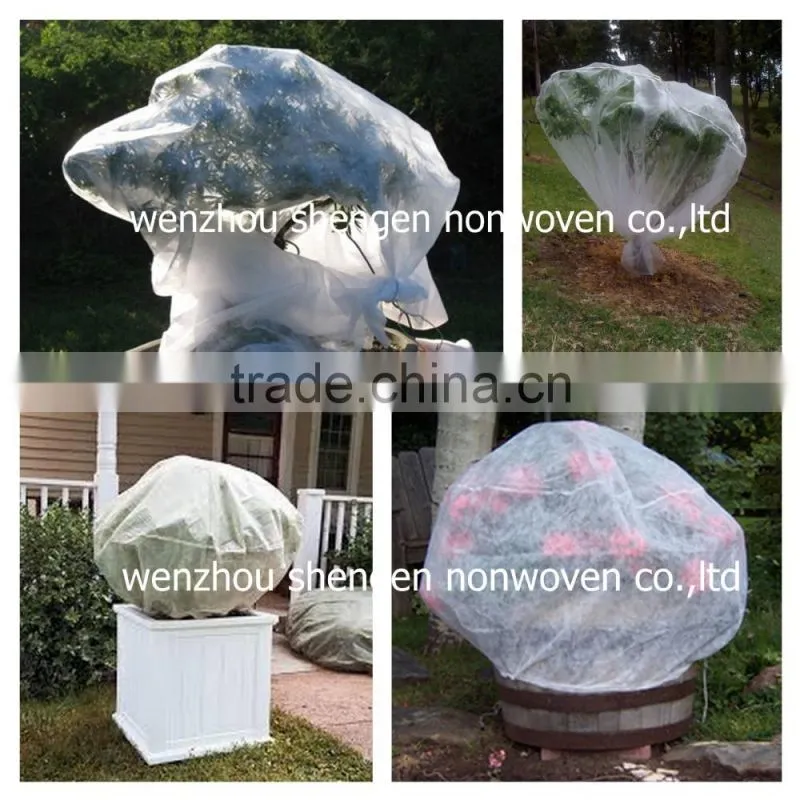 PP non woven plant tube fleece , frost protection bag