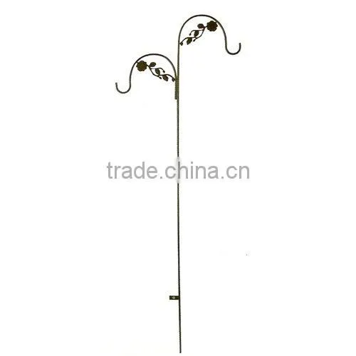 POWDER COATED IRON SHEPHERD HOOK
