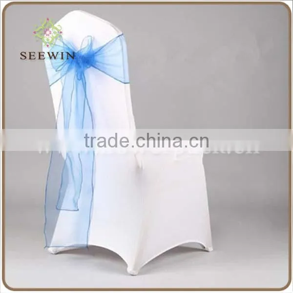 new arrival organza fabric chair wedding belts and sashes