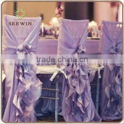 hanging chair cover,sashes chair cover wedding
