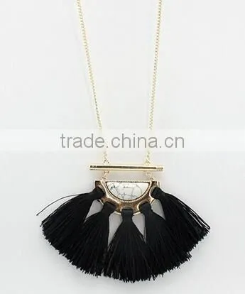 2016 European foreign trade trends jewelry gemstone clavicle necklace chain accessories