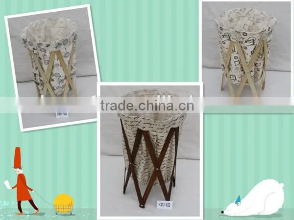 Folding Laundry Hamper/Basket Factory Direct Manufacture