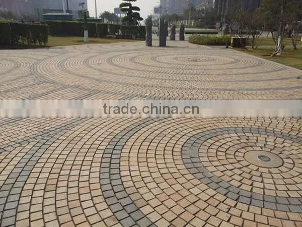 China Grey Granite Mesh Paving Cheap Driveway Paving Stone Granite Paving Stone