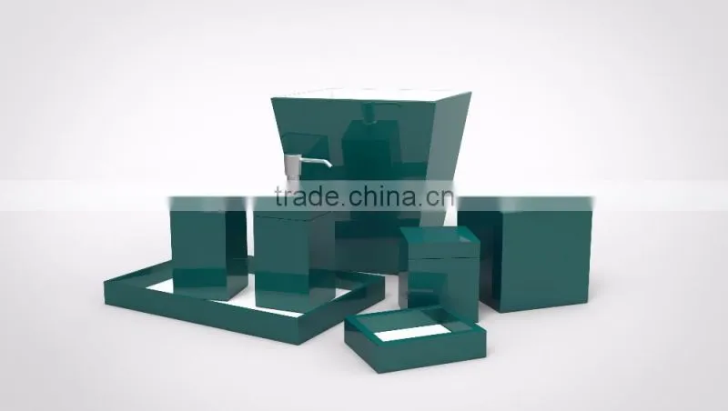 Black bathroom sets