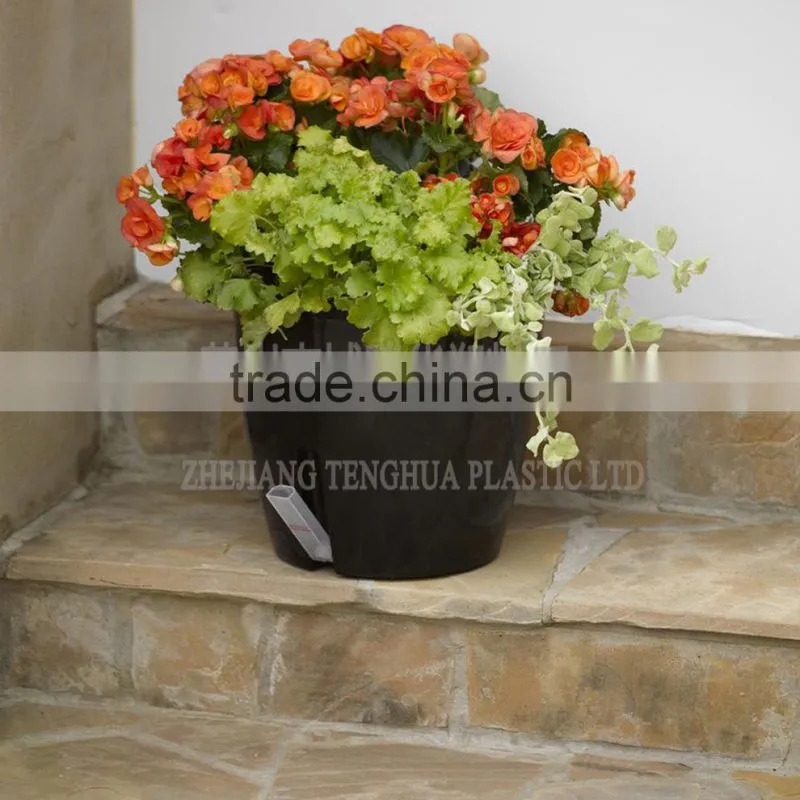 decorative plastic plant pots flower pot large size plastic plant pots