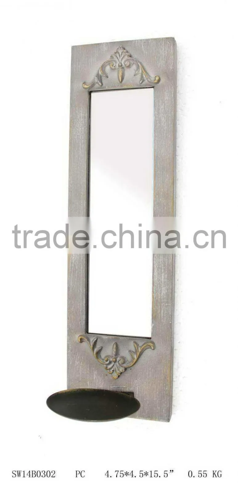 2014 senwell christmas candle holder with metal bottom