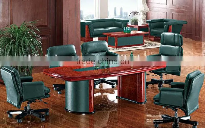 Boarding Table and Chair ,Antique Square Conference Table,Meeting Table,Luxury Office Furniture(BF08-0235)
