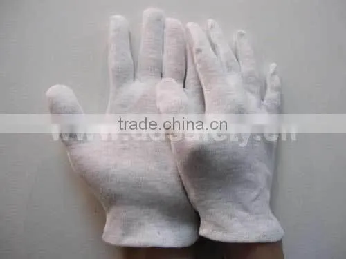 DDSAFETY 2017 Light Medium weight Cotton Inspector Parade Gloves White Cotton Gloves