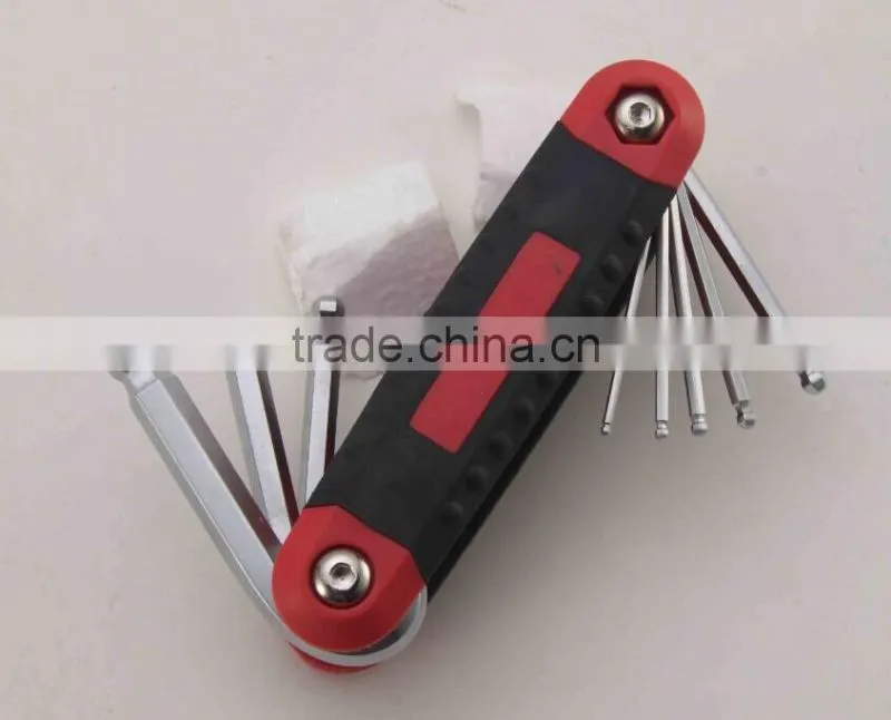 8pc cruve hex key set