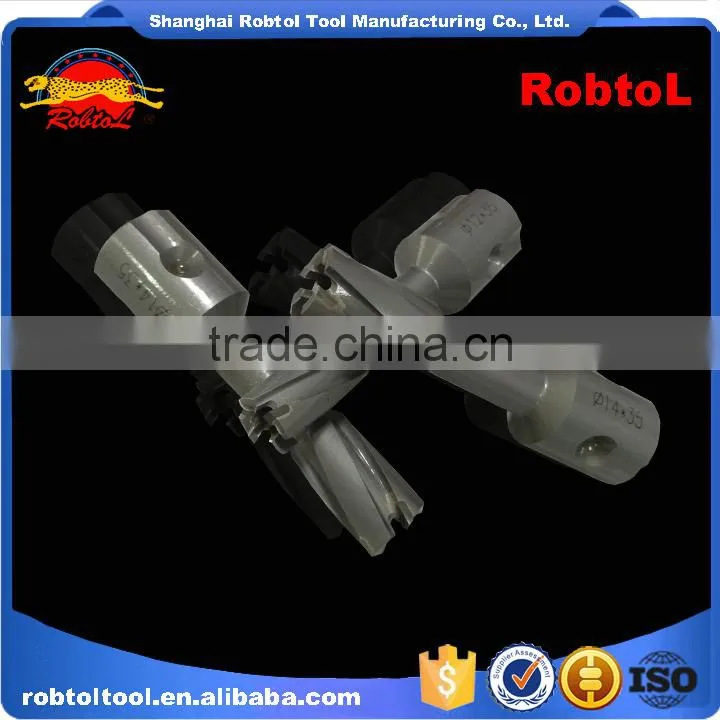 14MM annular cutter HSS TCT carbide tipped magnetic drill set kit broach bits weldon shank