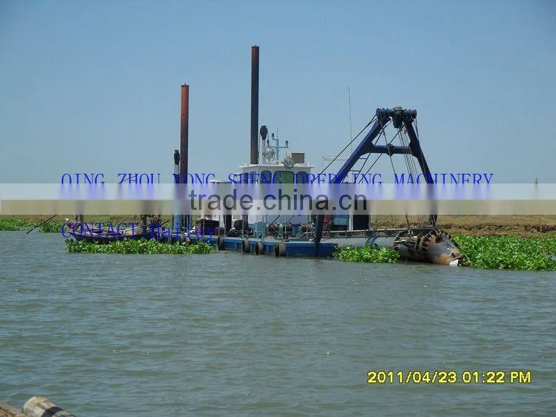 small hydraulic cutter suction dredger