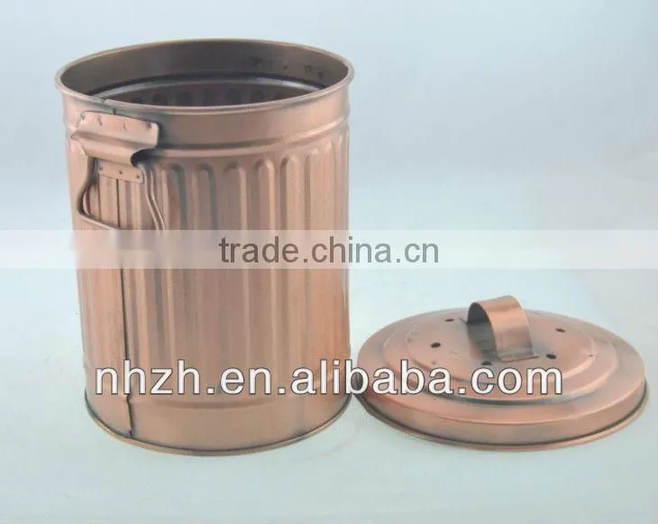 copper plating ash can