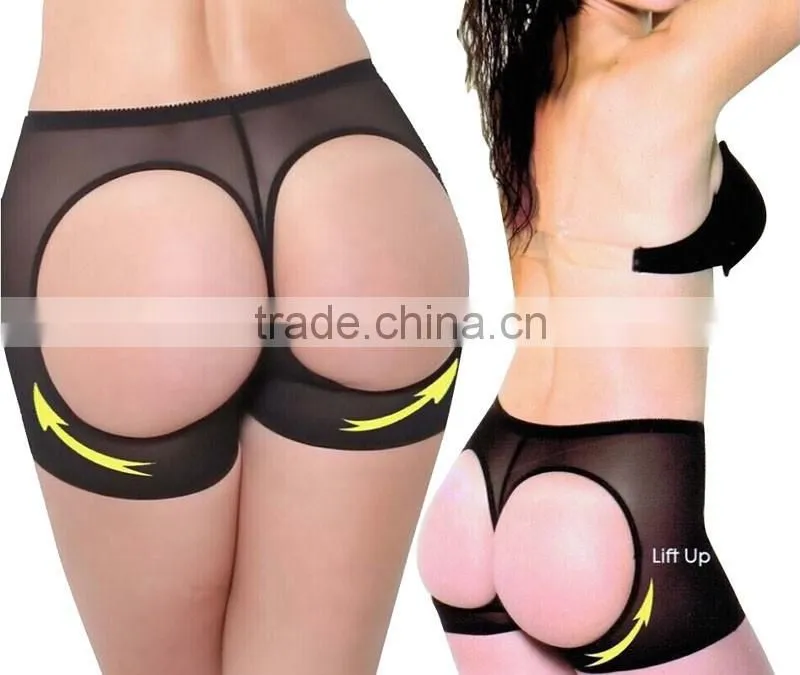 Sexy Women Invisible Mesh Butt Lifter Short Buttock Enhancer Bum Lift Booty Shaper Control Panties Shapewear Hot Selling