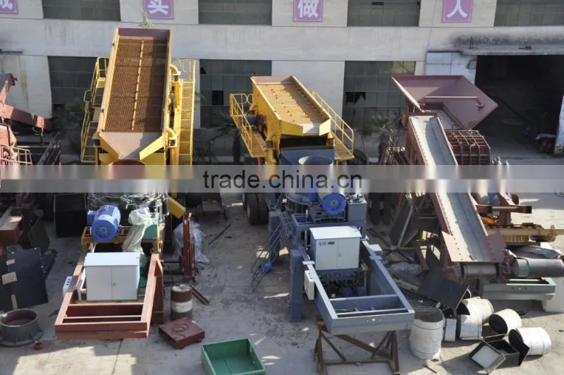 2015 China Unique Mobile Stone Crusher Plant With High Quality