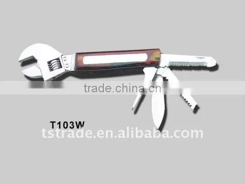 2014 new Multi Wrench/wrench/Multi tool promotion gift function tool T103-8