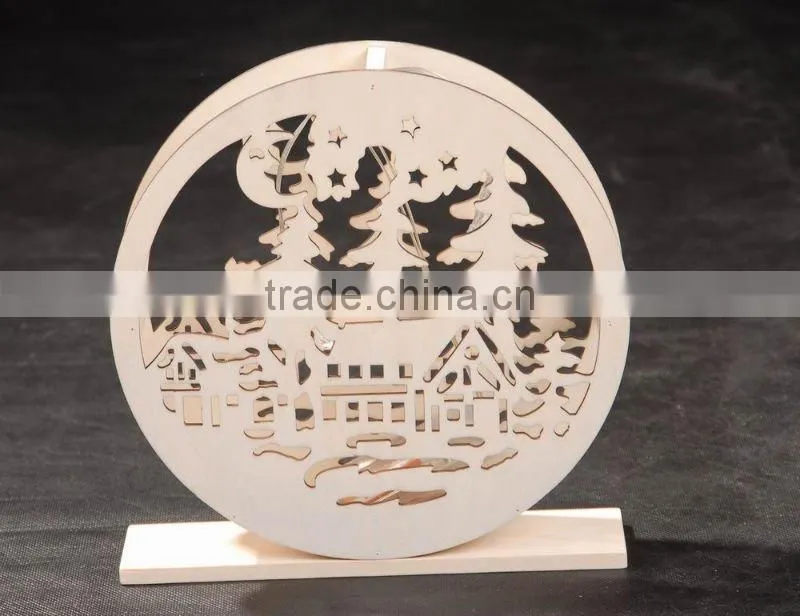 laser cutout wooden craft products