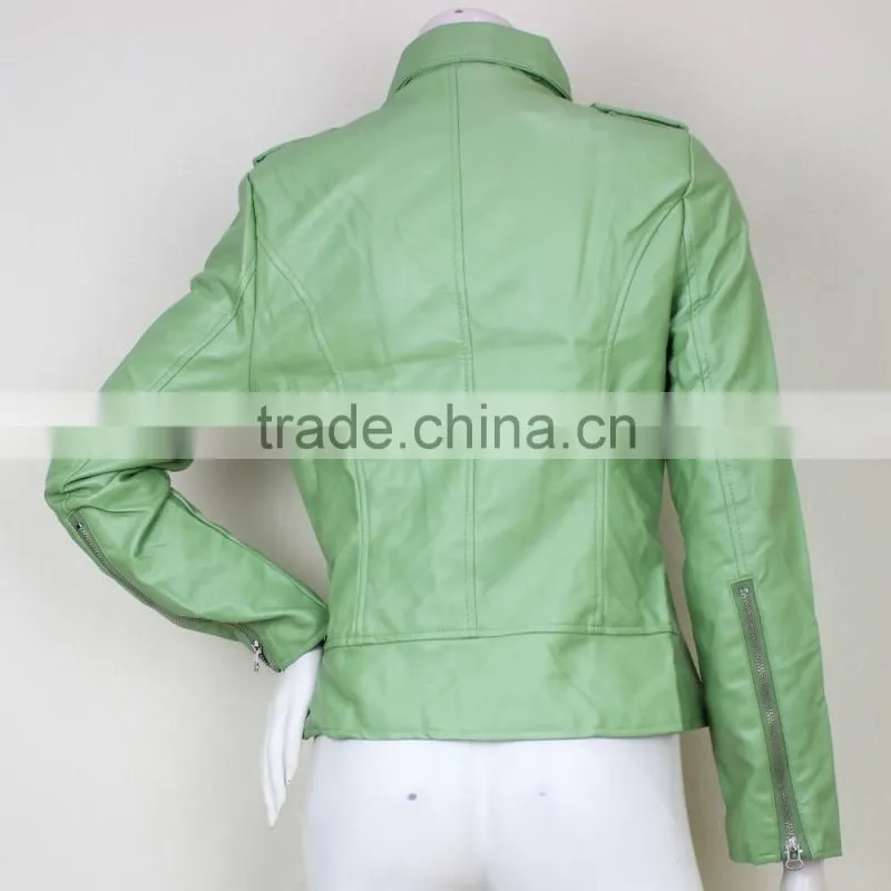 2016 Latest Design Women Pure Leather Jackets for Women