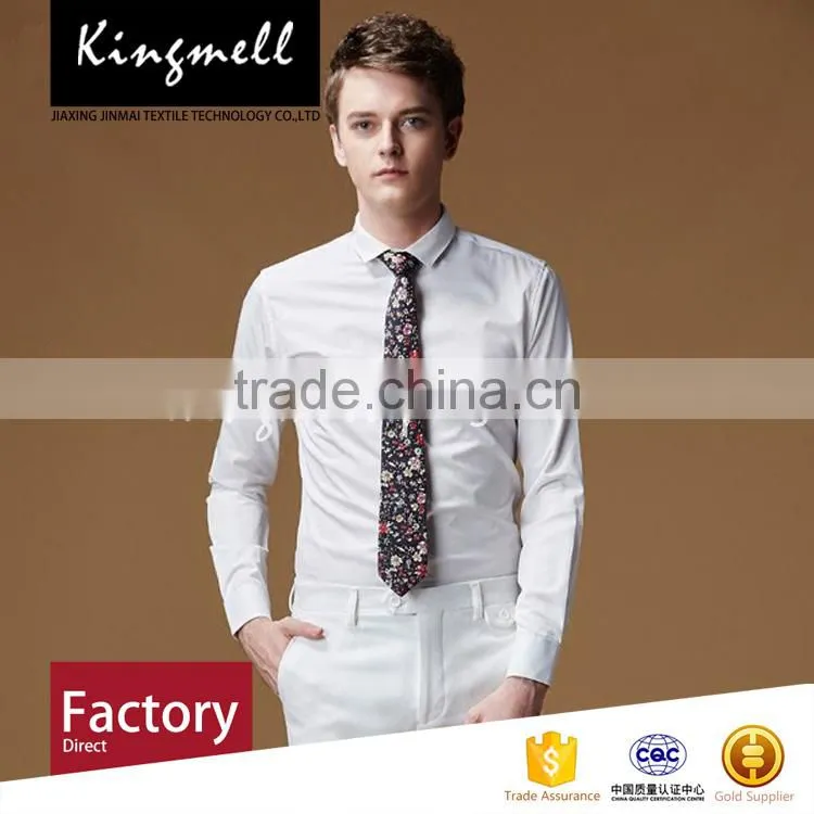 Custom made floral digital printed 100% cotton neckties for men