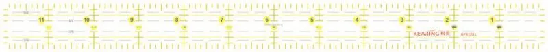 Kearing Luxury acrylic Patchwork Quilting Rulers for sewing #KPR1201