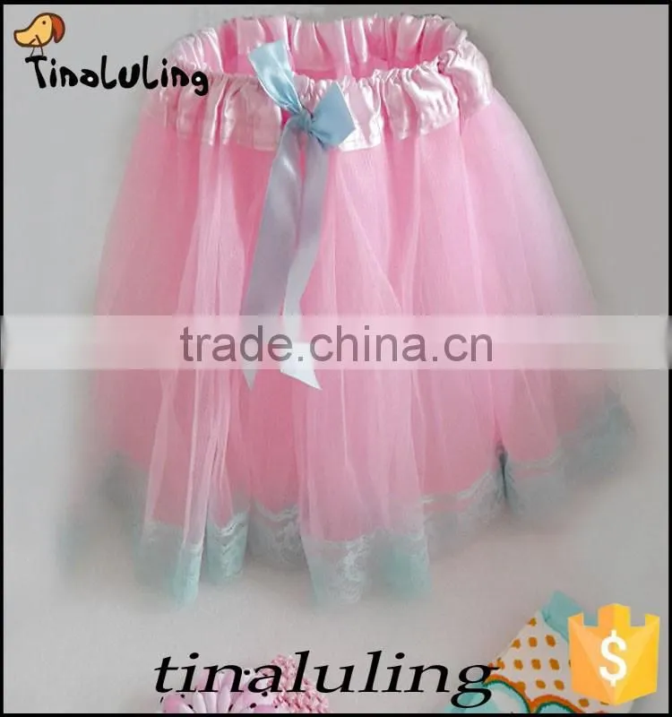 fashion new baby girls cream lace pettiskirts kids tutu skirts for 2-8 years fluffy tutus