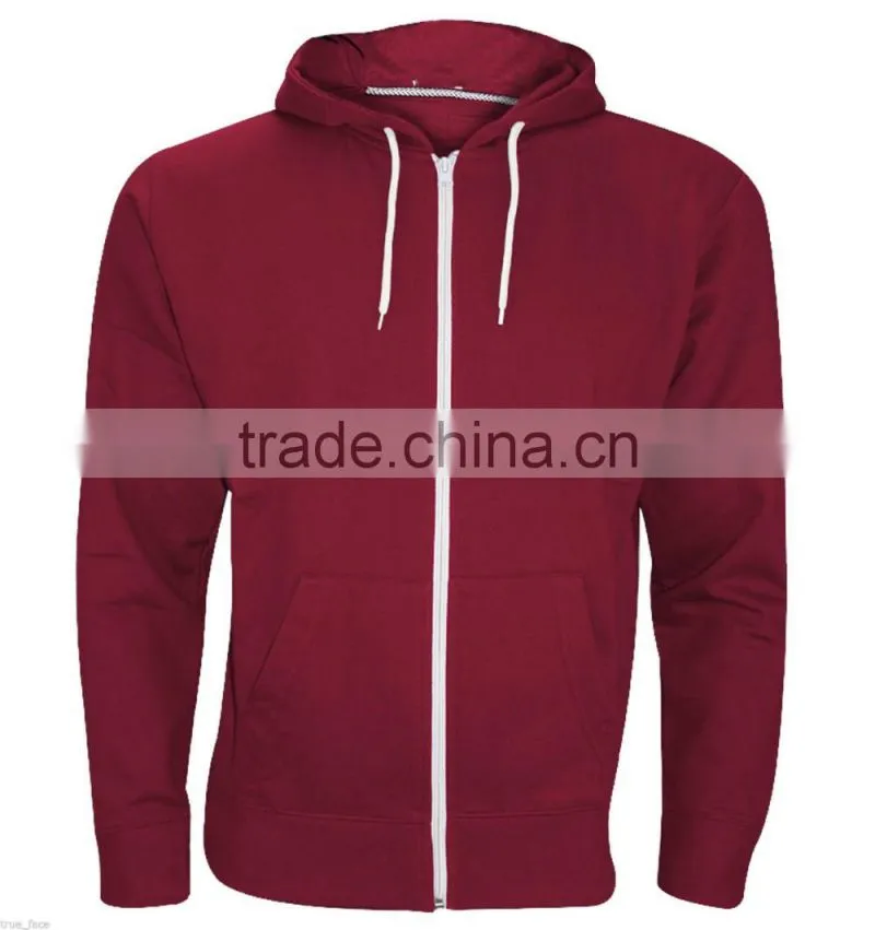 New Plain Mens Sports Custom Hoodie fleece Zipper Hoodies With Hood Bomber Jacket Tracksuits Sportwear Blank Hoodies Wholesale