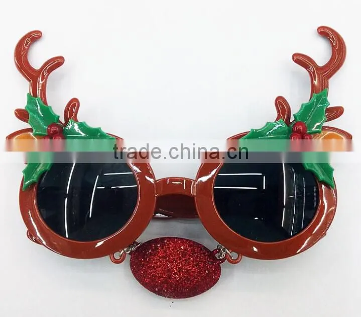 Christams craft reindeer sunglass party festival decoration sunglasses