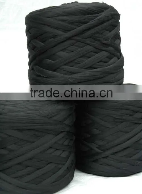 Virgin polyester tops 3d*102mm