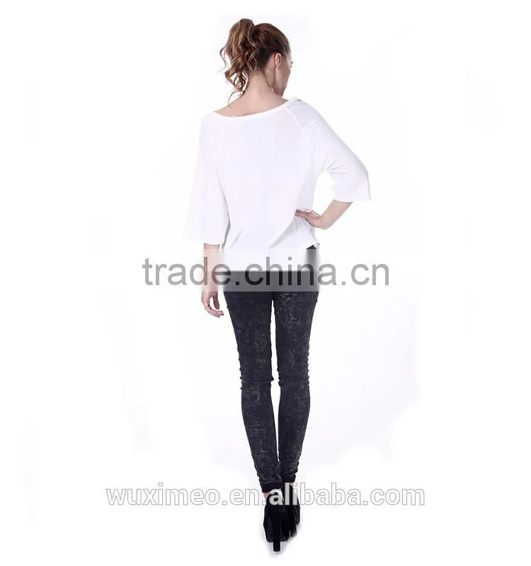 New coming updated 100% cotton lady t shirt