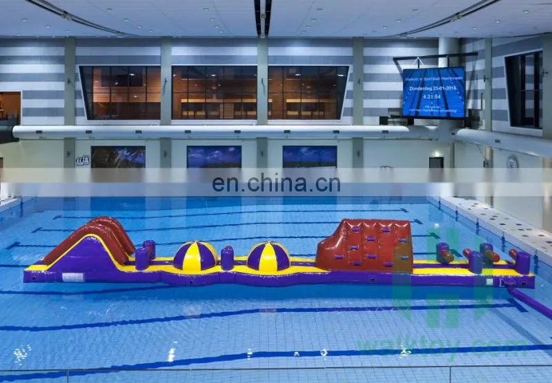 HI amazing swimming pool toys custom size inflatable floating water park equipment price