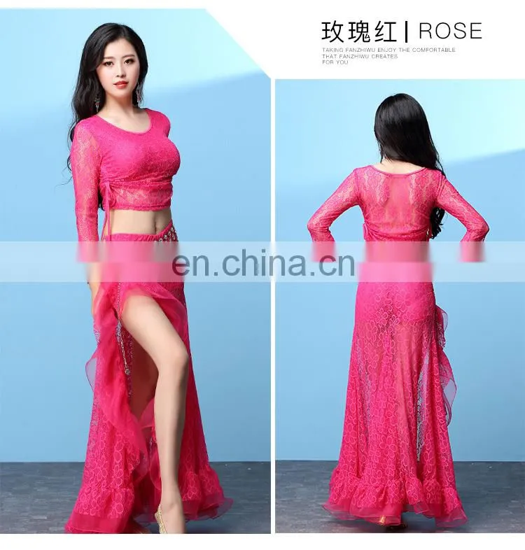 T-5208 Egyptian lace lady belly dance costumes
