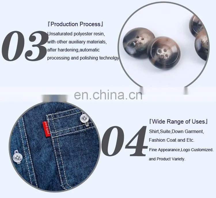 Quality Round Resin Button Clothing Sewing Crafts Button BP40544
