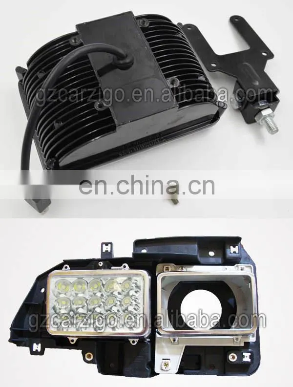 CZG-4645 super bright made in china best price spot 6X4" 45w LED head light from Carzigo factory