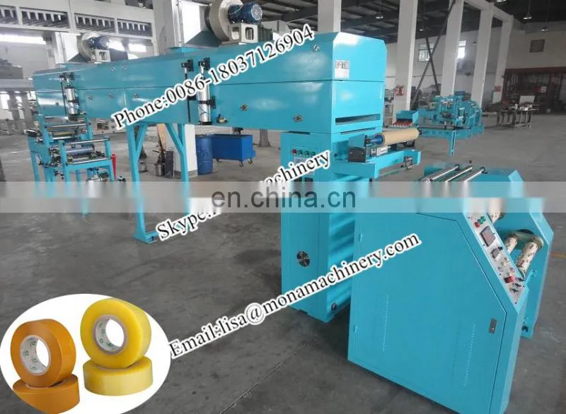 Gum Packing Adhesive Tape Coating Machine For Bangladesh Market