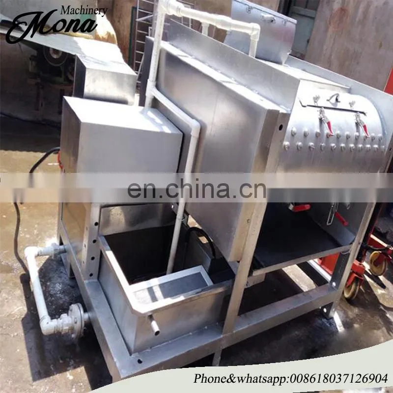 goat trotters hair removing machine with high quality and speed